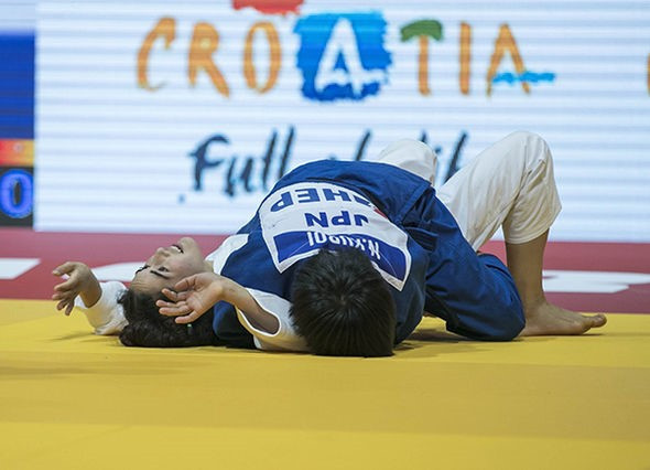 Nina Kuboi was one of Japan's two gold medallists on the opening day of the IJF Junior World Championships, claiming the women's under 44 kilograms title ©IJF