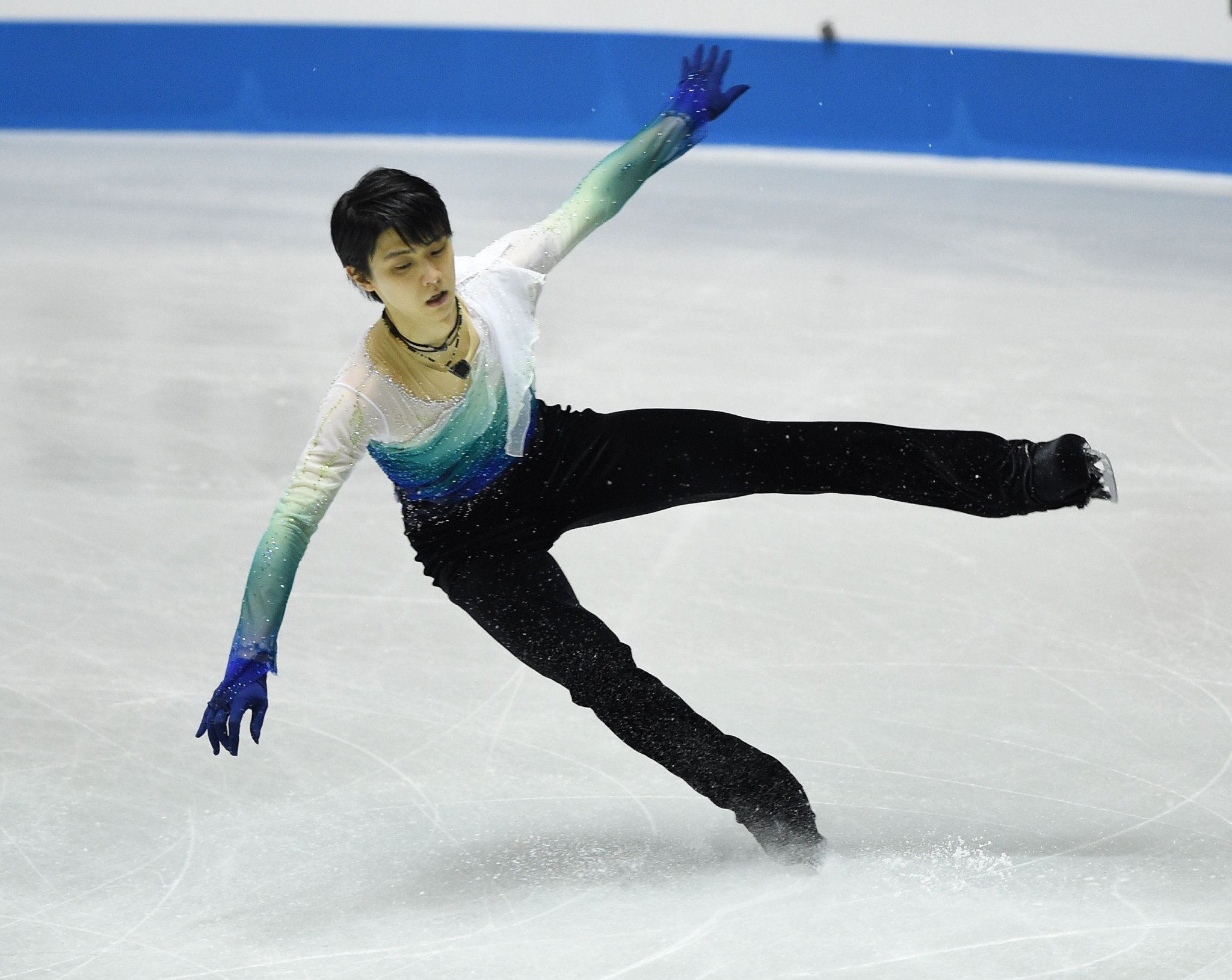 Olympic champion Yuzuru Hanyu of Japan will be targeting a winning start to his campaign when he competes in the men's singles at the ISU Grand Prix of Figure Skating in Moscow ©Getty Images