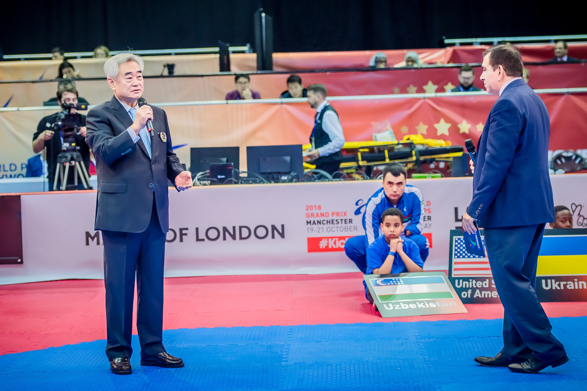 The Opening Ceremony took place earlier in the day with World Taekwondo President Chungwon Choue delivering a speech ©World Taekwondo