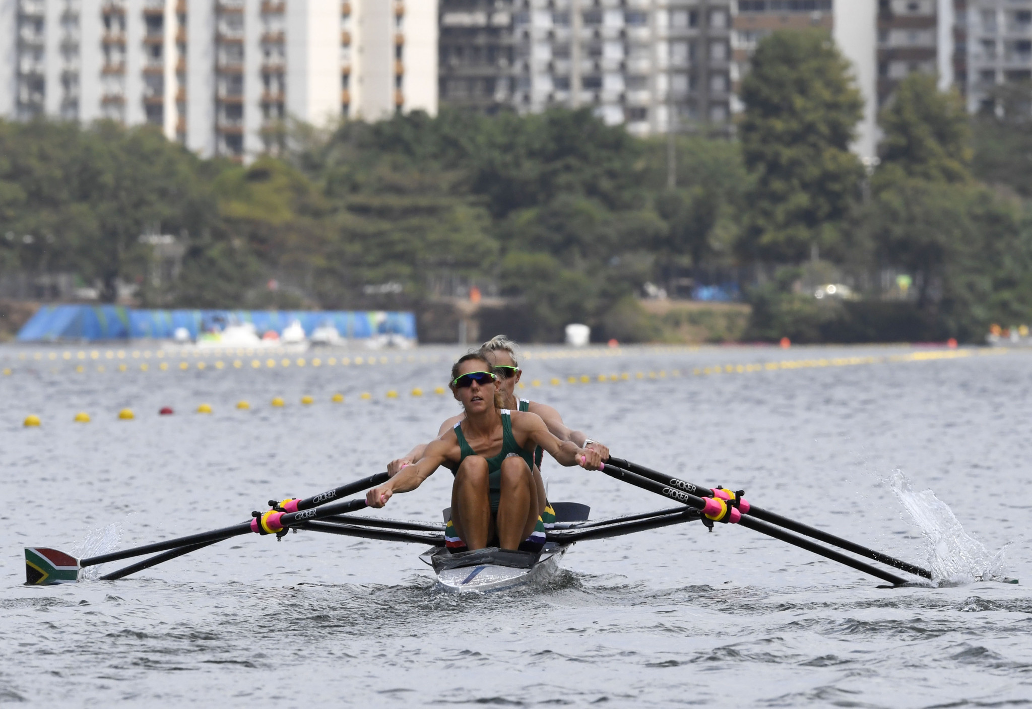 African rowing at an all-time high after Kirsten McCann became the first South African woman to win a gold medal at the recent World Championships in Sarasota ©Getty Images