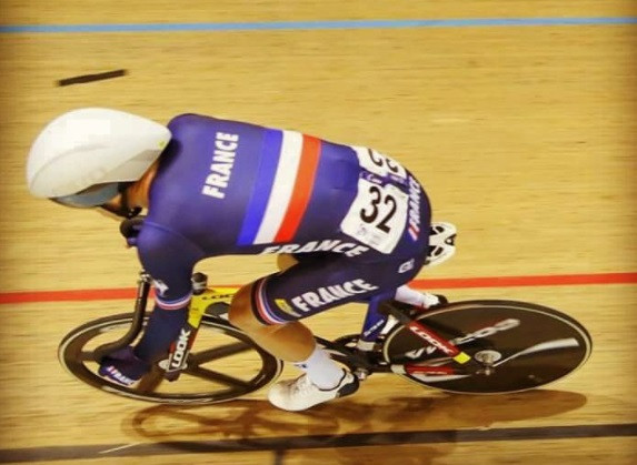 Adrien Garel of France also won gold today in the scratch race ©Instagram