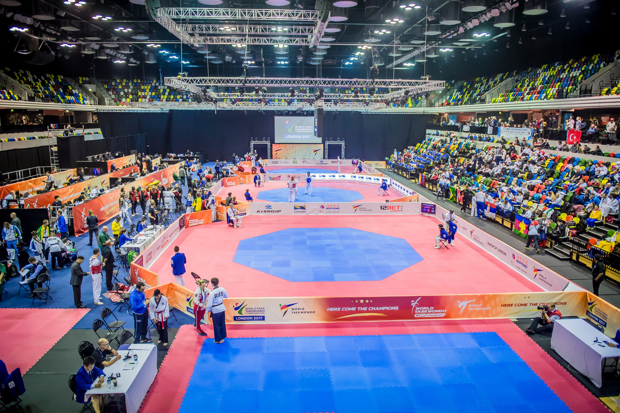 Action at the Copper Box Arena is due to continue tomorrow with the opening day of the World Taekwondo Grand Prix series event ©World Taekwondo
