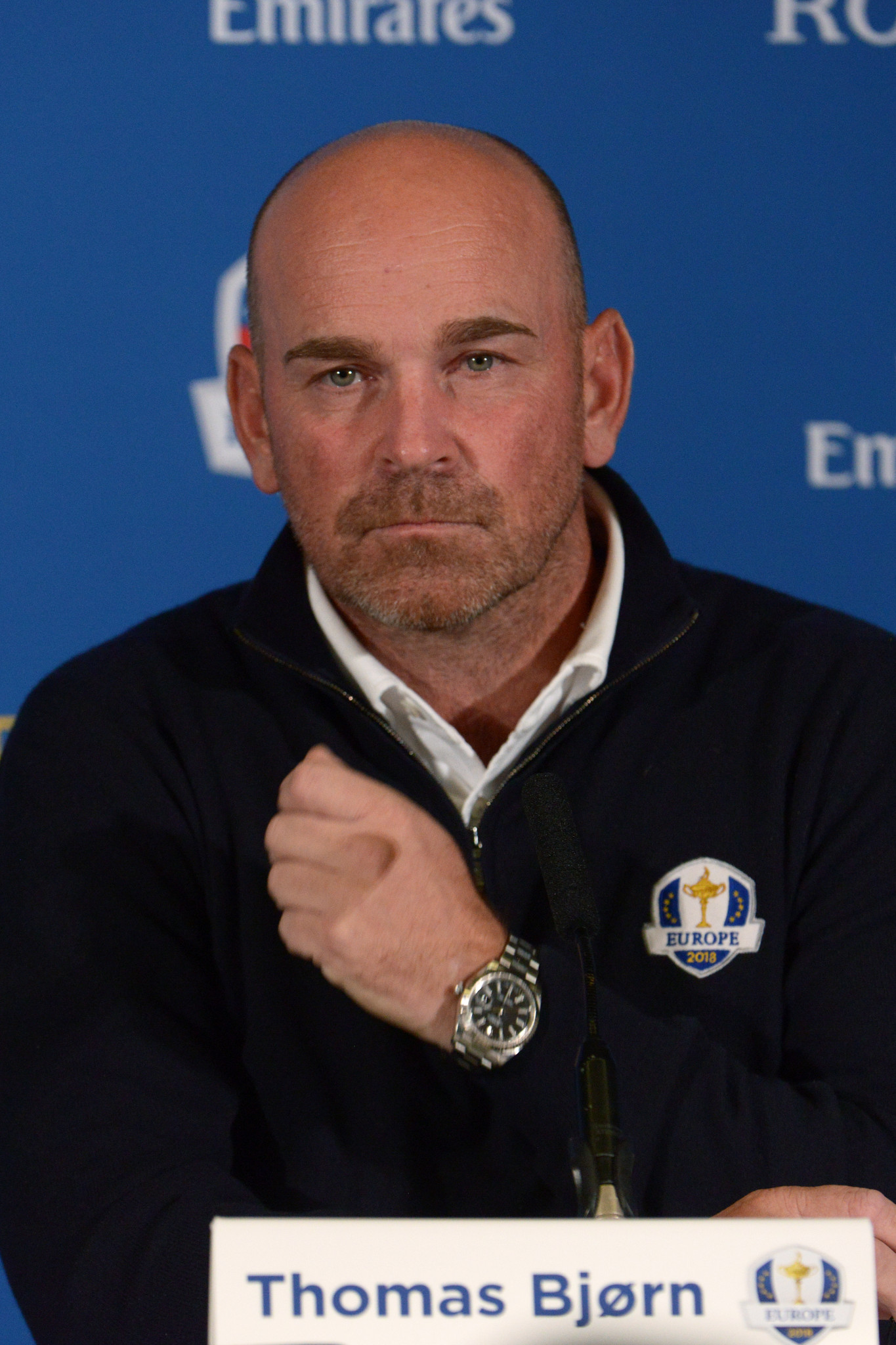 Denmark's Thomas Bjørn, who will captain the Europe team for the 2018 Ryder Cup  ©Getty Images
