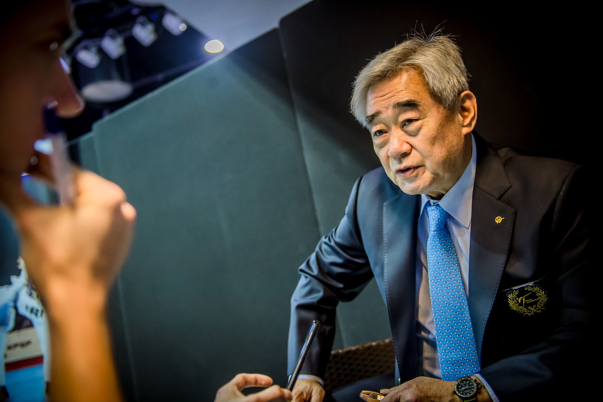 World Taekwondo President Chungwon Choue has expressed his disappointment that the governing body did not receive a promised invitation to send its Demonstration Team to last month’s ITF World Championships ©World Taekwondo