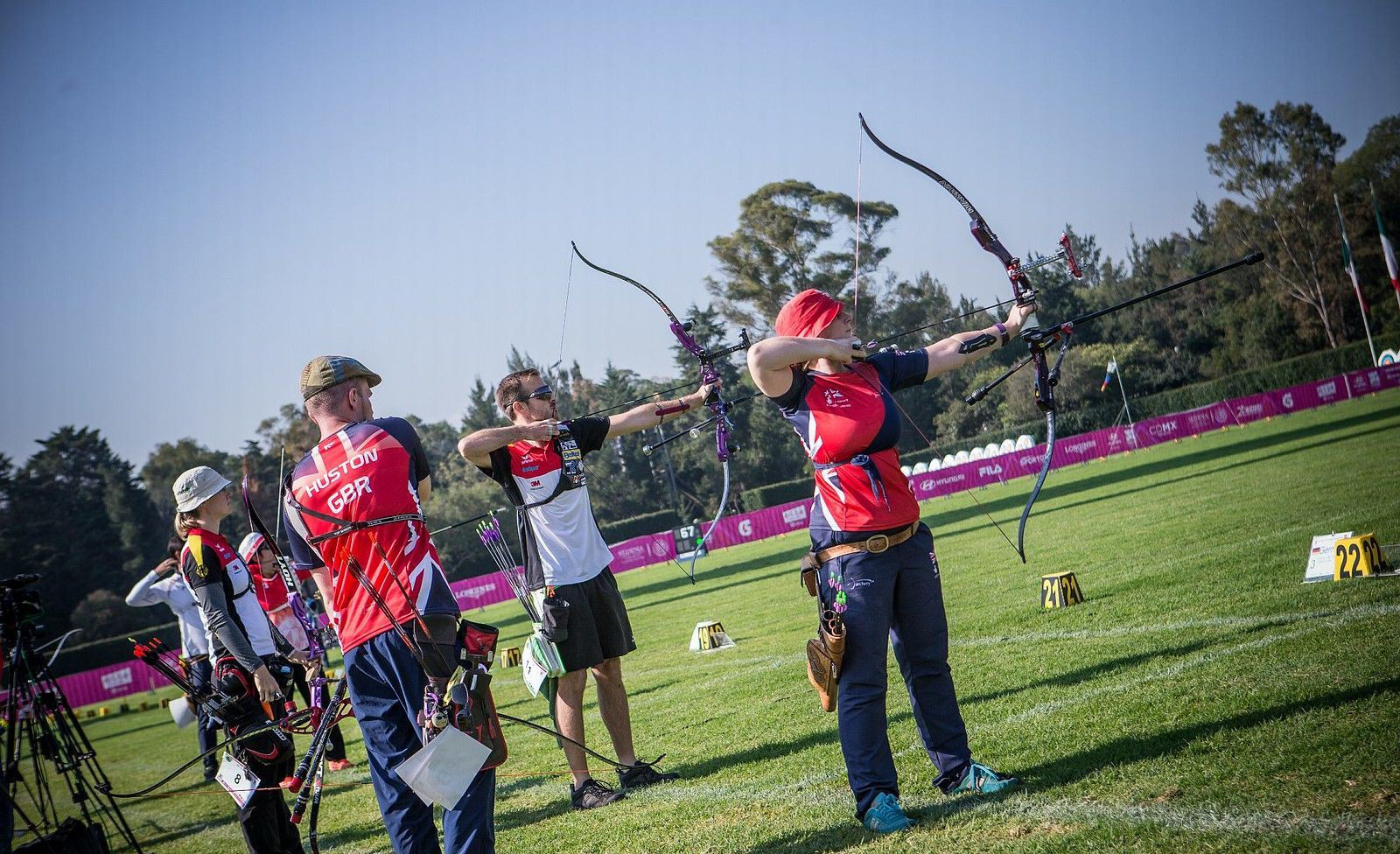 Day six of the World Archery Championships featured a packed mixed team schedule ©World Archery