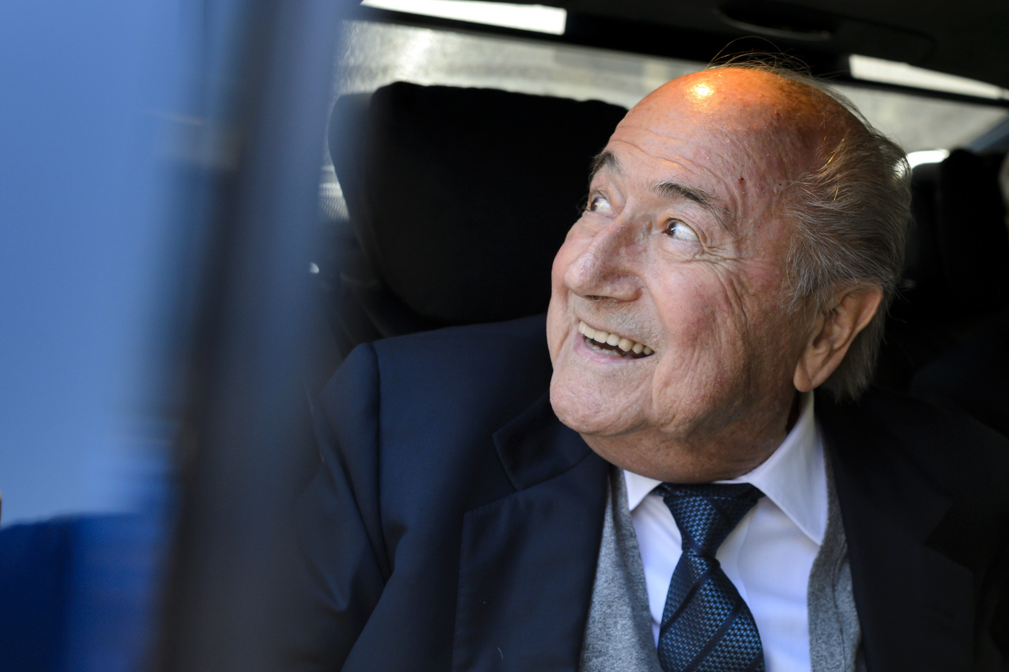 Sepp Blatter is serving a six year ban from all soccer-related duties imposed by FIFA's Ethics Committee ©Getty Images