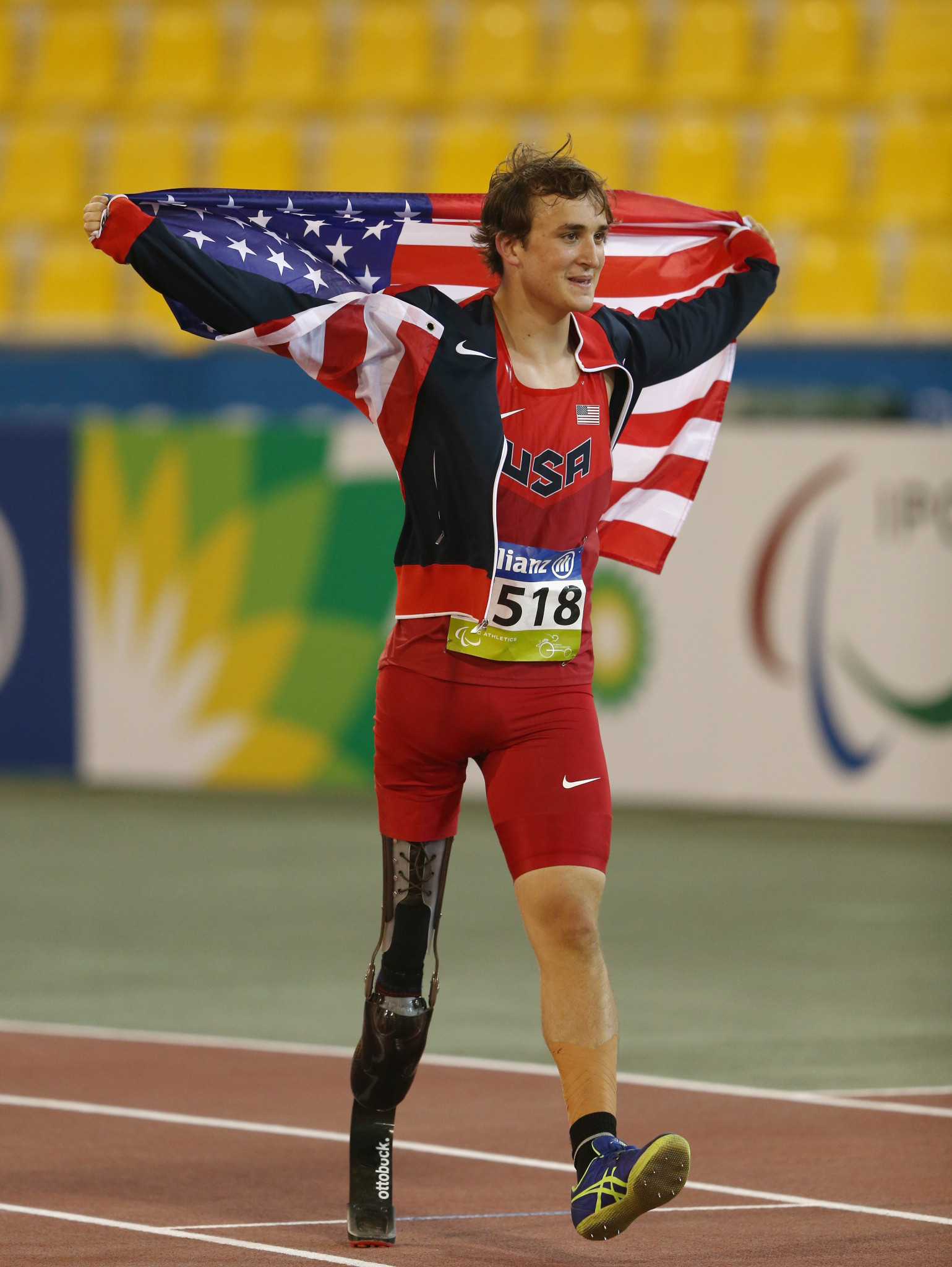 High jumper Sam Grewe has earned his way onto the All-American list for the fourth time ©Getty Images