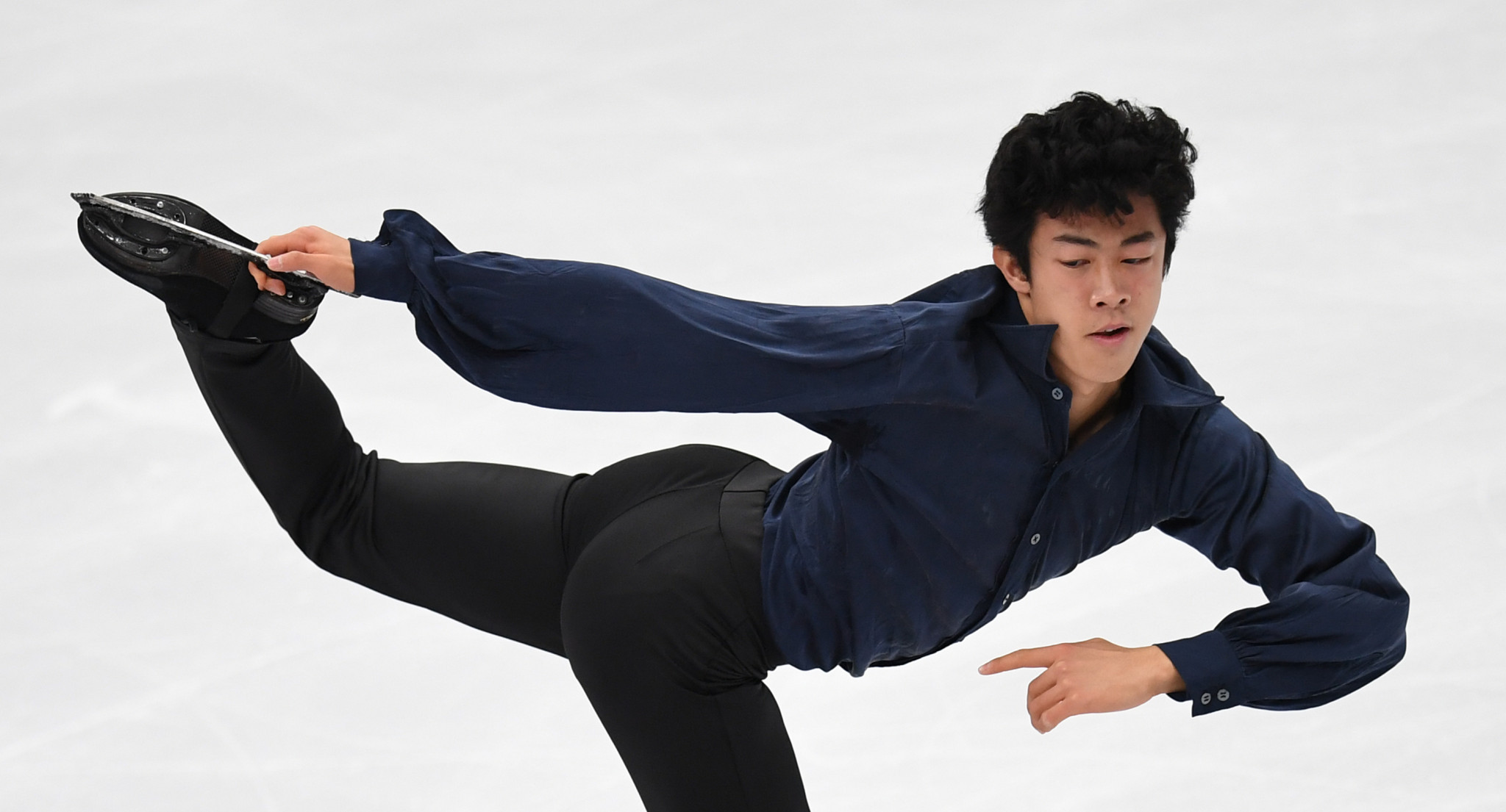 Nathan Chen has won the men's gold medal at the first Grand Prix of Figure Skating event of the season in Moscow ©Getty Images