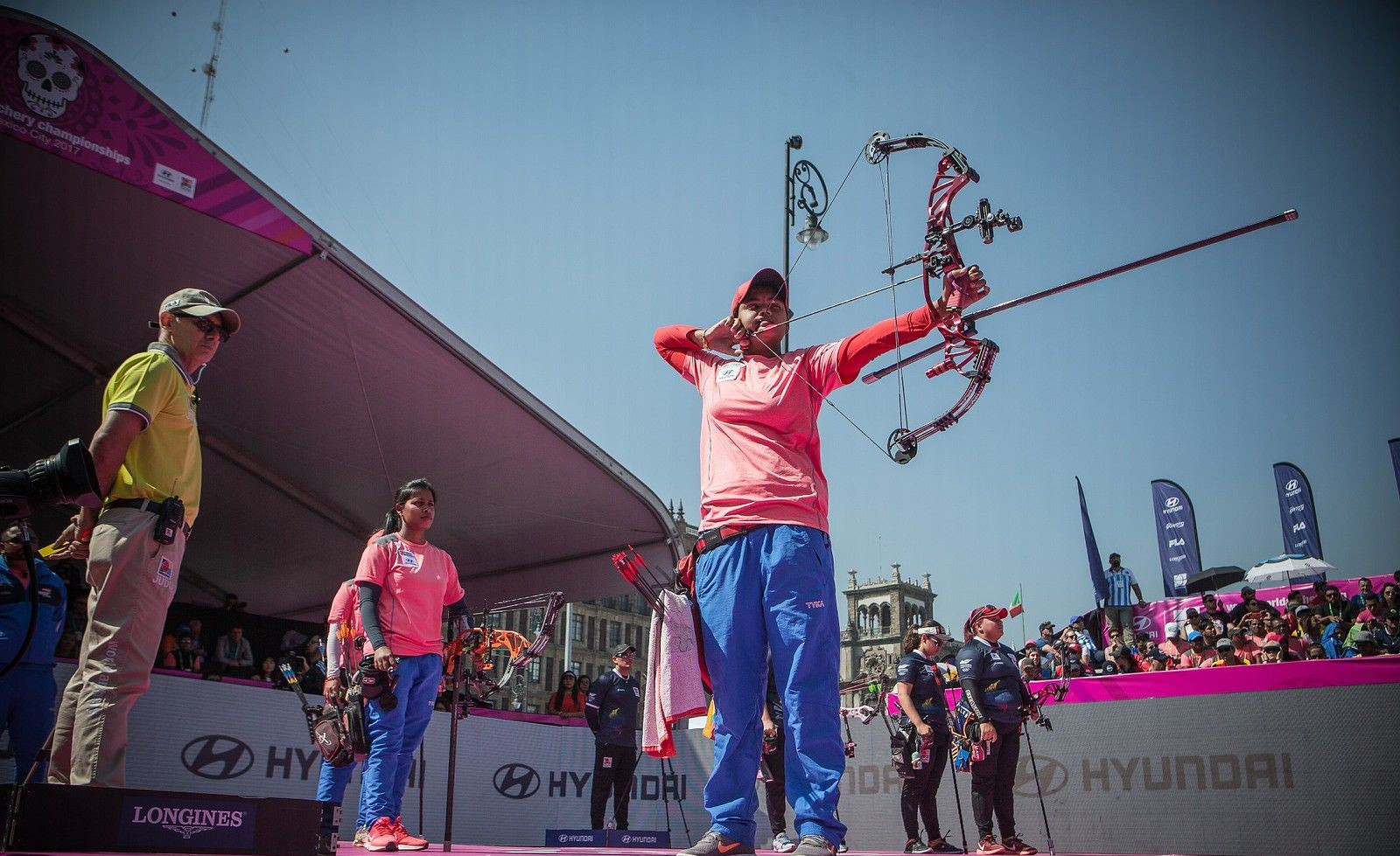 The penultimate day of competition at the World Archery Championships focused purely on compound events ©World Archery