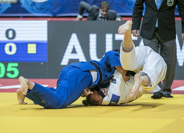 Shiyu Umezu was one of Japan's two gold medallists at the IJF Junior World Championships today, claiming the women's under 78 kilograms title ©IJF