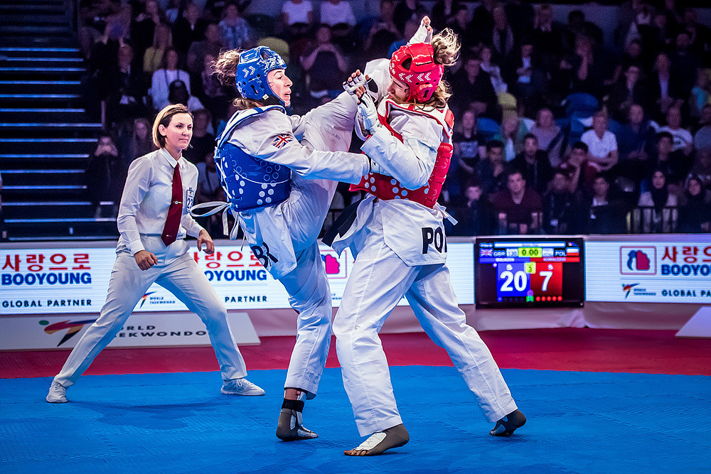 World champion Bianca Walkden claimed the women's over 67kg title ©World Taekwondo
