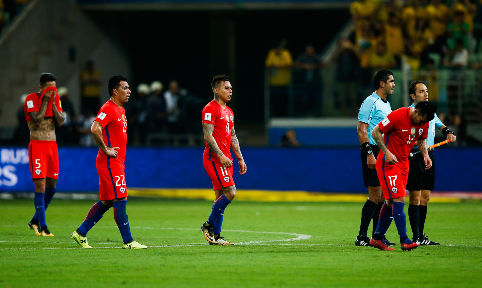 Chile were forced to play some fixtures away from their national stadium after sanctions from FIFA ©Getty Images