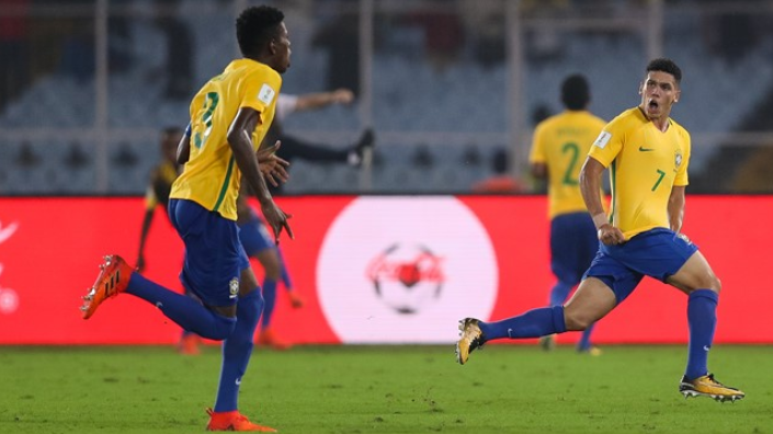 Brazil come from behind to reach semi-finals of FIFA Under-17 World Cup