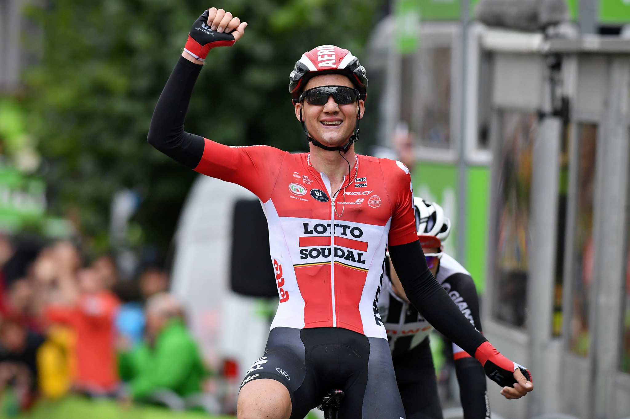 Belgian rider Tim Wellens took the overall lead as he claimed a narrow stage four victory ©Getty Images