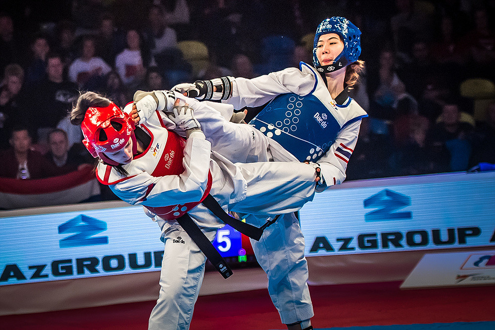 Thailand’s Panipak Wongpattanakit thrashed  Serbia’s Tijana Bogdanovic in the women's under 49kg final at the World Taekwondo Grand Prix ©World Taekwondo
