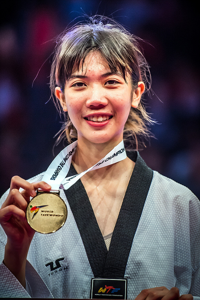 It secured her a much-coveted gold medal ©World Taekwondo