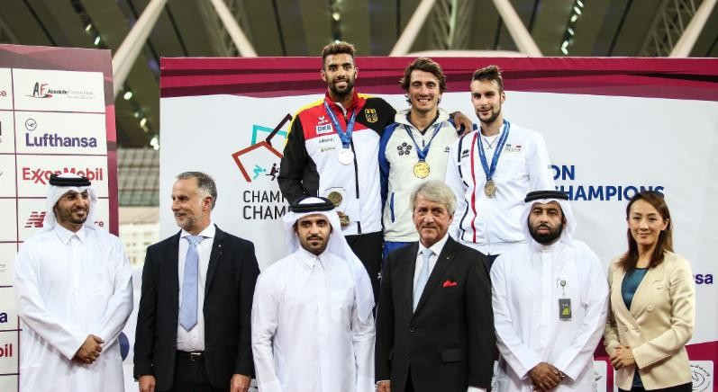De Luca takes men's title at UIPM Champion of Champions event in Doha