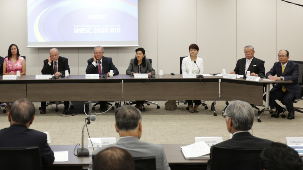 Baseball and softball was among the eight sports to present their case for Olympic inclusion to the Tokyo 2020 Additional Events Programme Panel in Tokyo last week