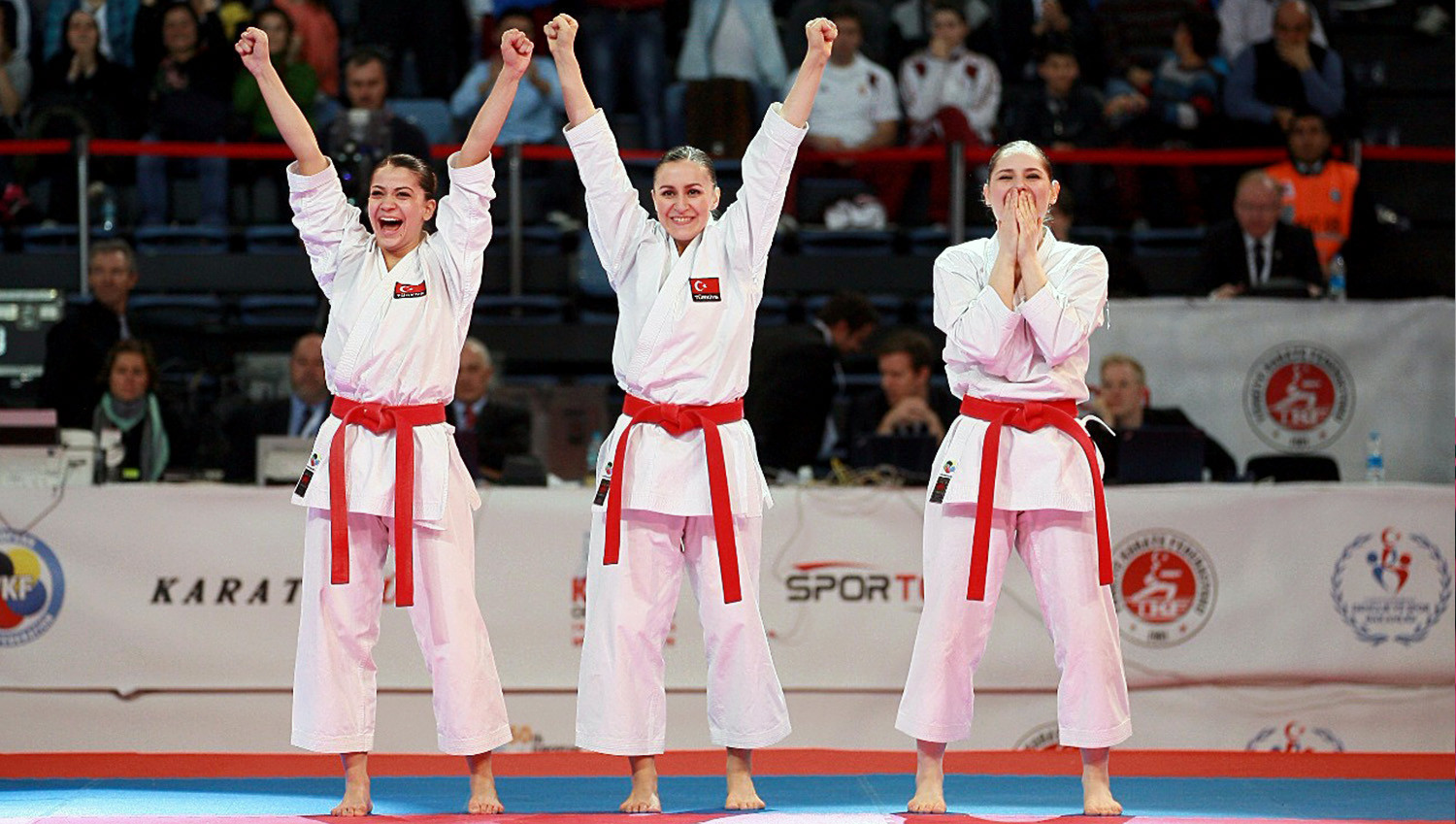 Turkey has long been one of the world's most successful karate nations ©TKF