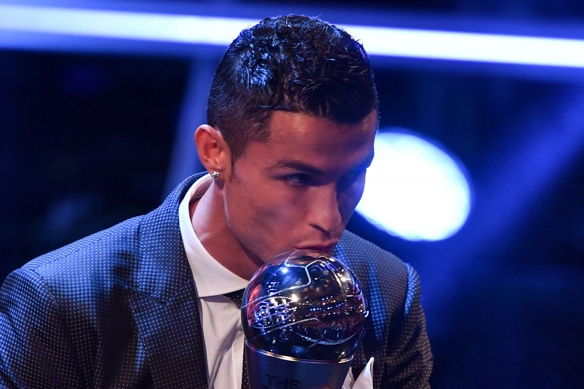 Cristiano Ronaldo won his second consecutive Best FIFA Men's Player Award ©Getty Images