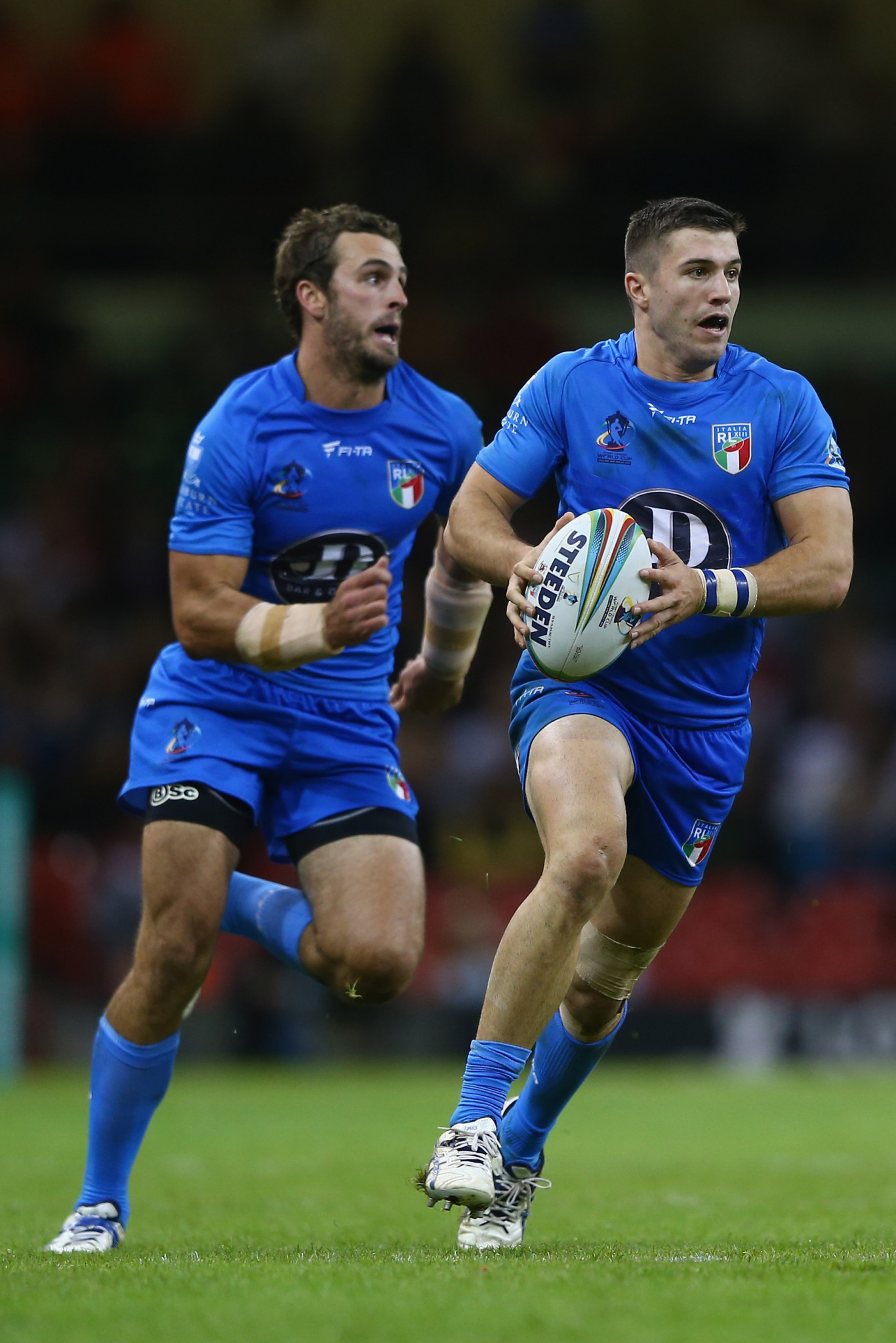 Italy made their Rugby League World Cup debut in 2013 ©Getty Images