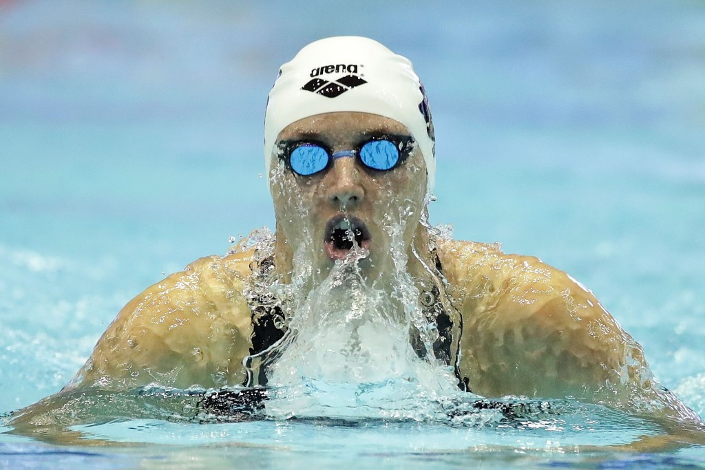 Katinka Hosszú won the women's award in 2016 following her memorable year in the pool and must be seen as a strong contender to figure again in the awards in Sanya ©Getty Images