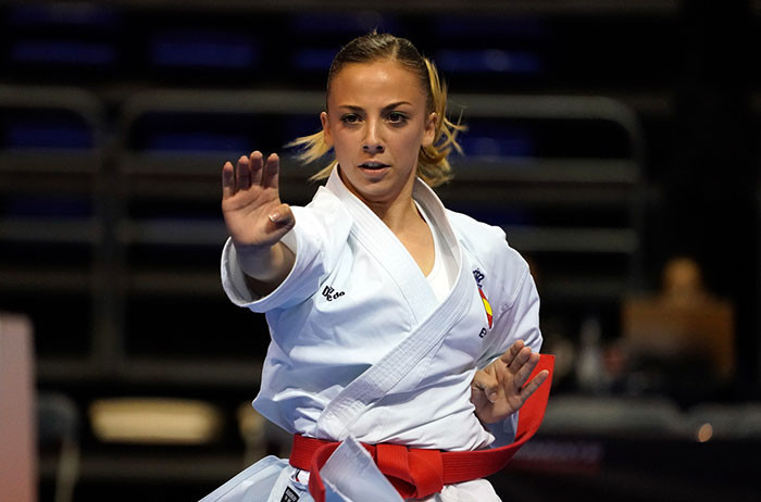 Spain and Japan were the dominant nations on the opening day of action ©WKF