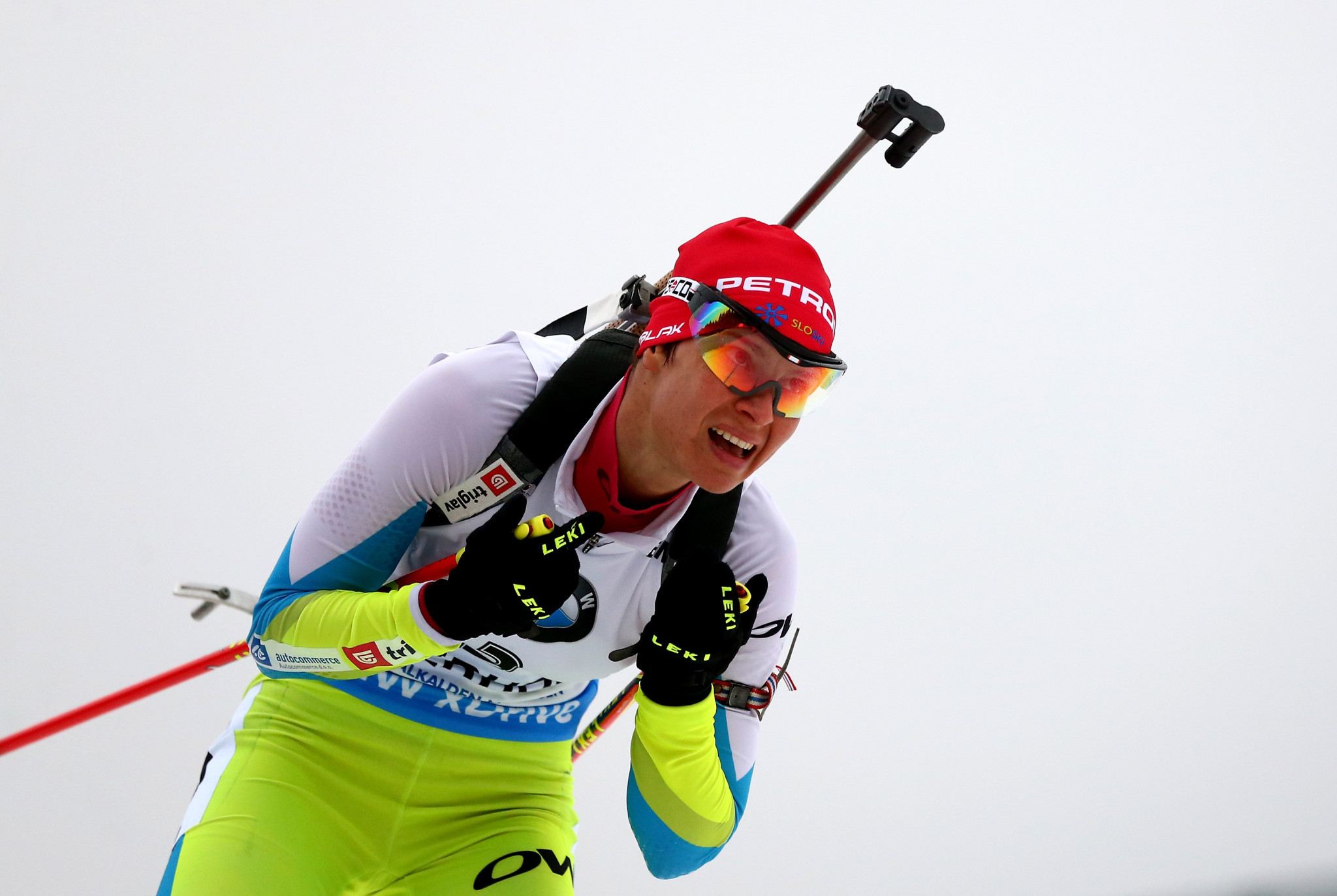 Slovenian biathlete Teja Gregorin has been named as the sole athlete caught in International Olympic Committee retests of doping samples from the Vancouver 2010 Winter Olympic Games ©Getty Images