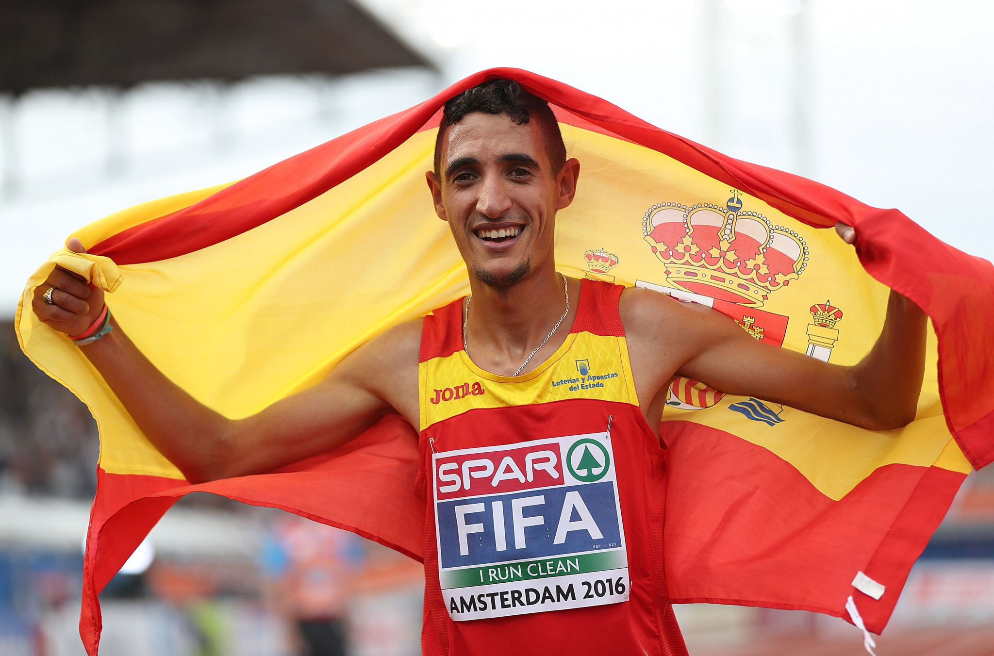 Reigning European 5,000 metres champion Ilias Fifa has been arrested in Barcelona for suspected links to a doping ring ©Getty Images