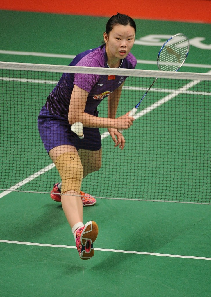 London 2012 gold medallist Li Xuerui of China lost out to India's PV Sindhu in the women's singles