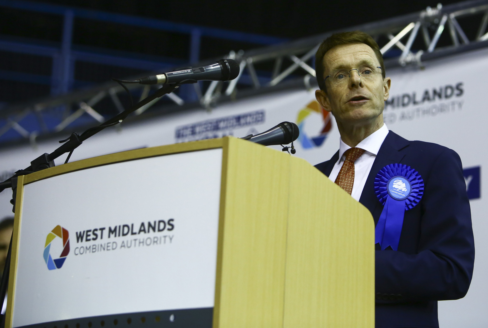 West Midlands Mayor Andy Street was among the recipients of the letter signed by MPs from across the whole region ©Getty Images