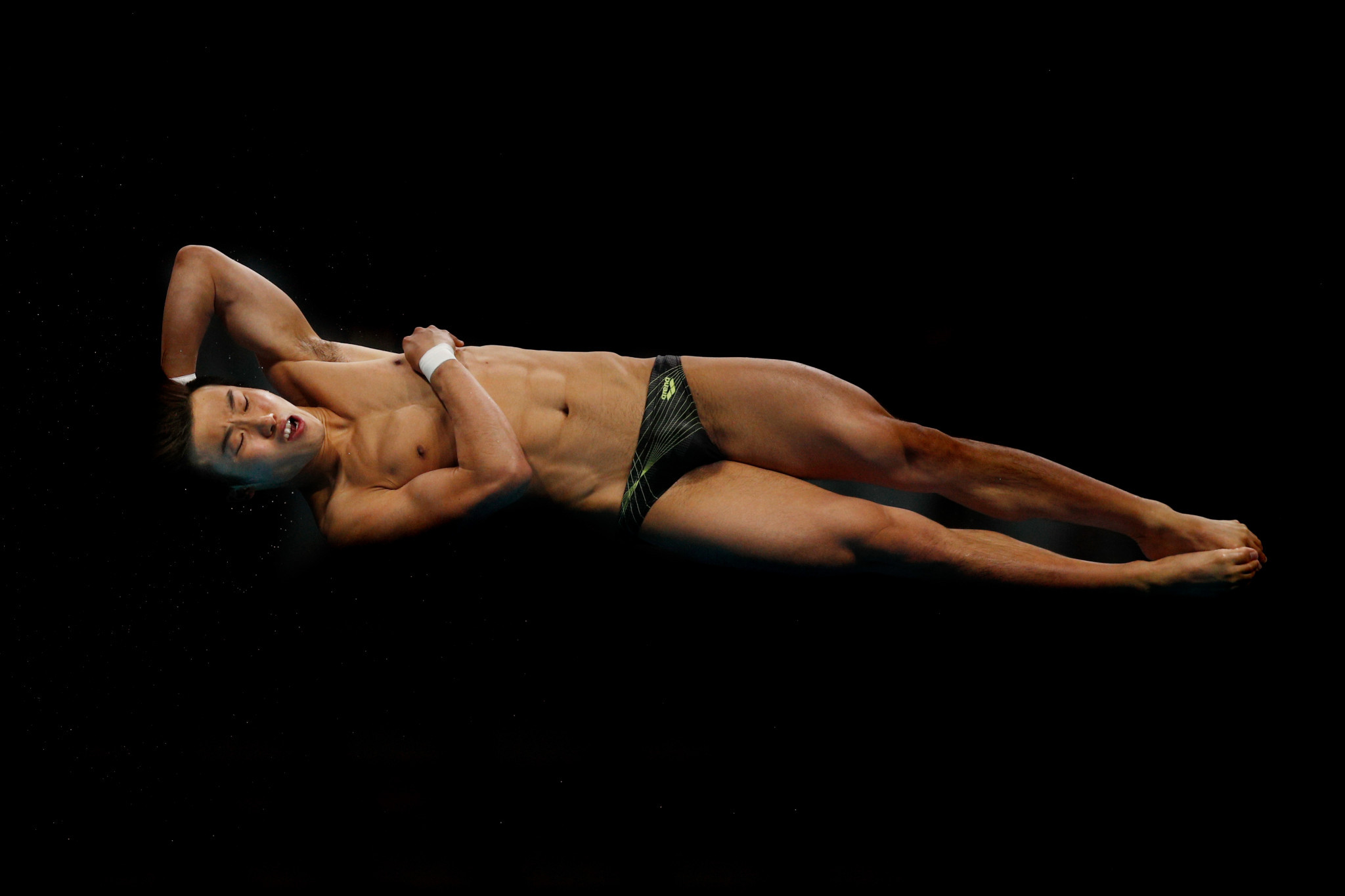 Woo Ha Ram secured men's springboard gold for South Korea ©Getty Images