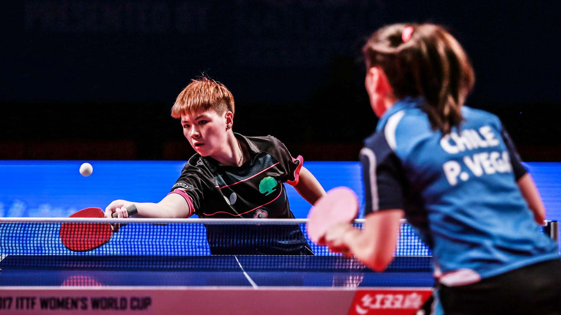 Chinese Taipei's Chen Szu-Yu registered victories in both her matches today ©ITTF/Organising Committee
