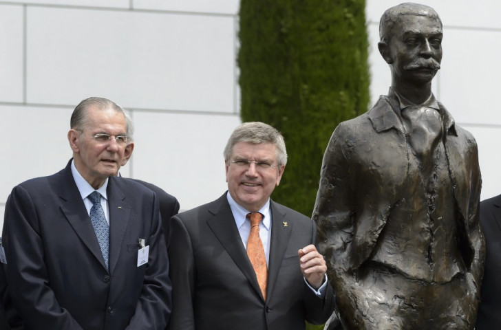 Thomas Bach (right), President of the International Olympic Committee, is facing a very different situation to that of his predecessor Jacques Rogge (left)