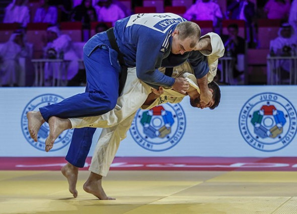 France's Cyrille Maret claimed gold on his debut in the men's over 100kg division ©IJF