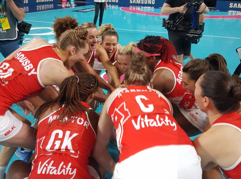 England beat Jamaica in the final of the Fast5 Netball World Series ©Fast5 World Series/Twitter