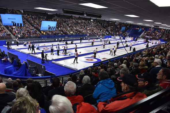 Curling fans will be able to watch live streamed games from five championship events on CBC Sports Curling Canada ©Curling Canada