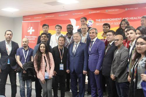 Sixteen National Olympic Committees were represented at the International Summit of Young Professionals in Sport in Sochi ©CAGIC 