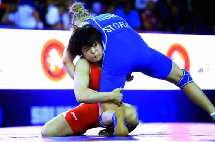 Masako Furuichi won Japan's only gold medal at 67kg