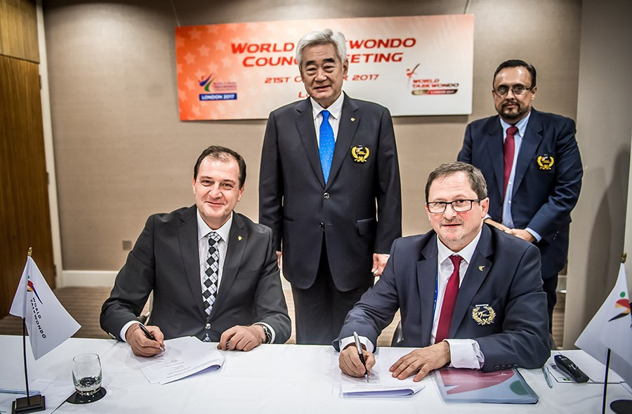 Taekwondo Humanitarian Foundation signs agreement to manage academy in Turkey