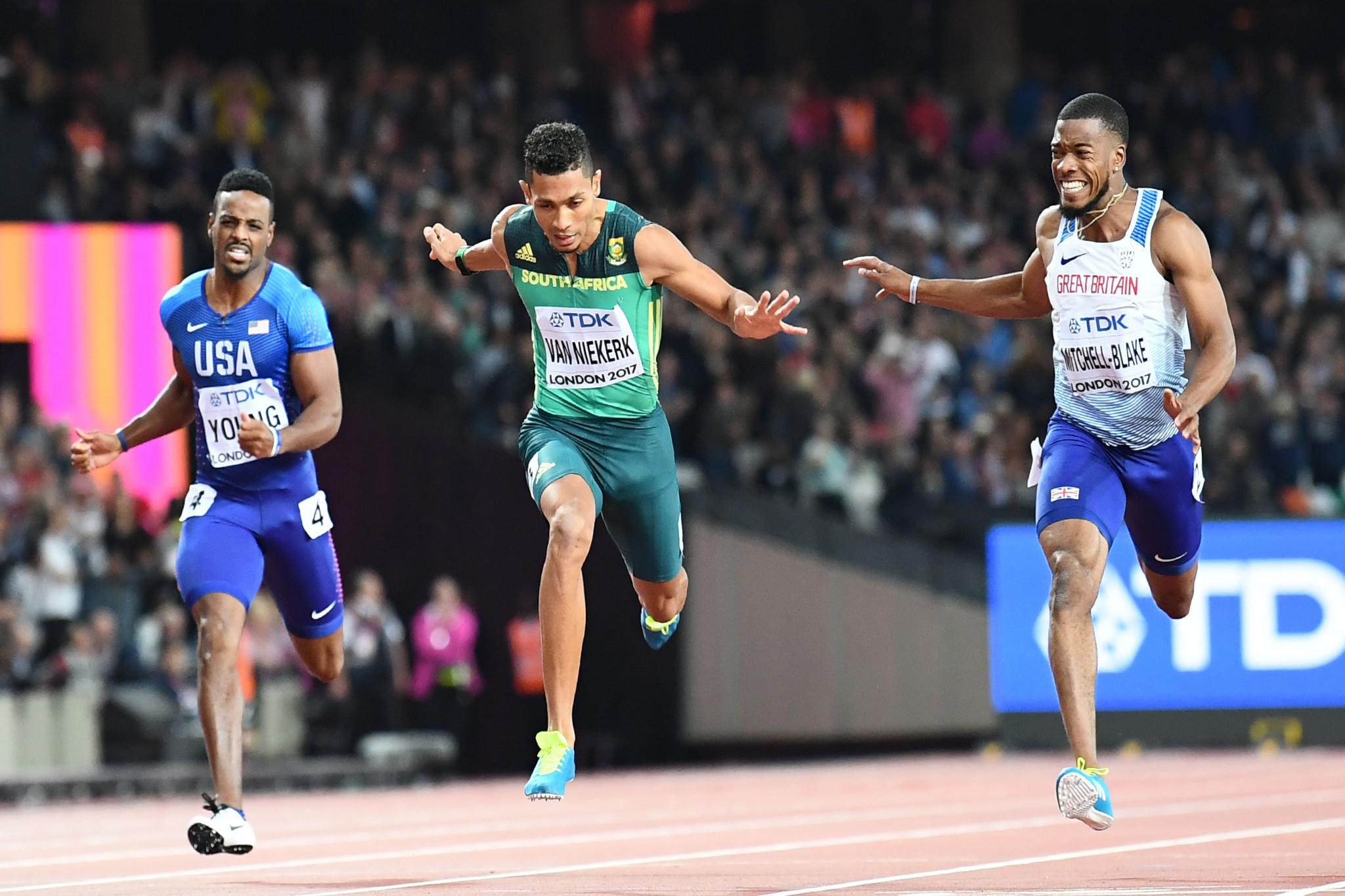 South Africa's Wayde van Niekerk had hoped to compete in the 100 and 200m in Gold Coast ©Getty Images