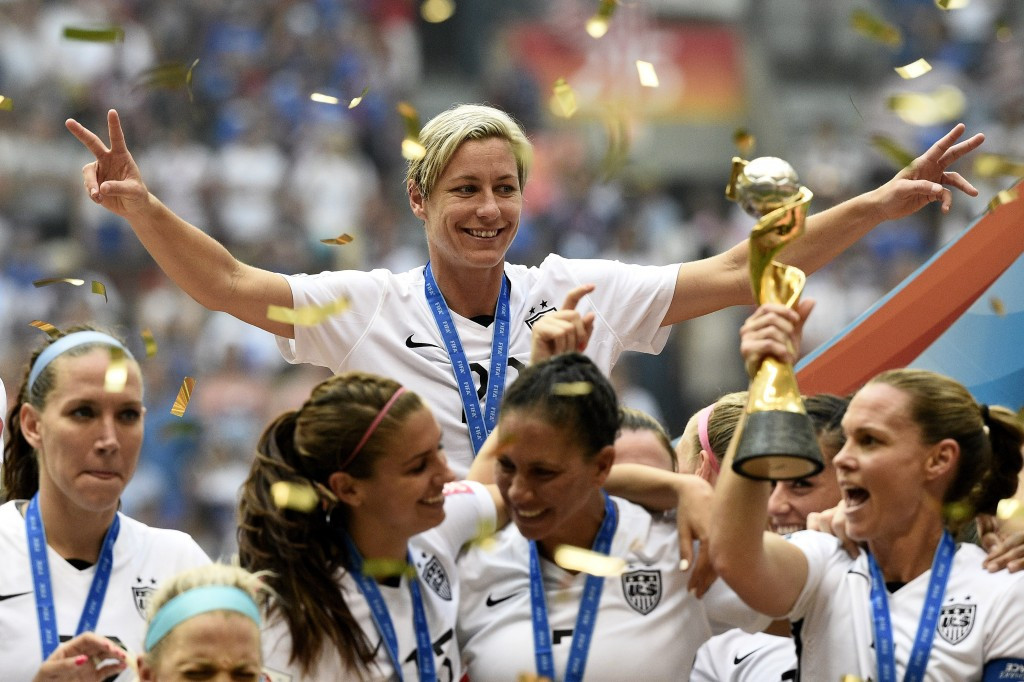 Newly-crowned world champions, the United States, will be huge favourites to qualify for Rio 2016 ©AFP/Getty Images
