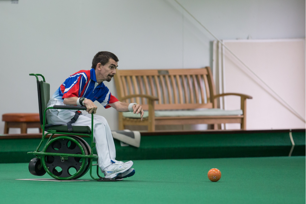 England were among the medals in the individual bowls competition ©CPISRA 