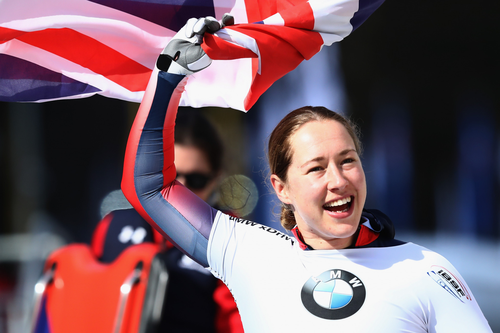 Britain's Olympic skeleton champion Lizzy Yarnold is among athletes to sign up to the #MyMoment campaign ©Getty Images