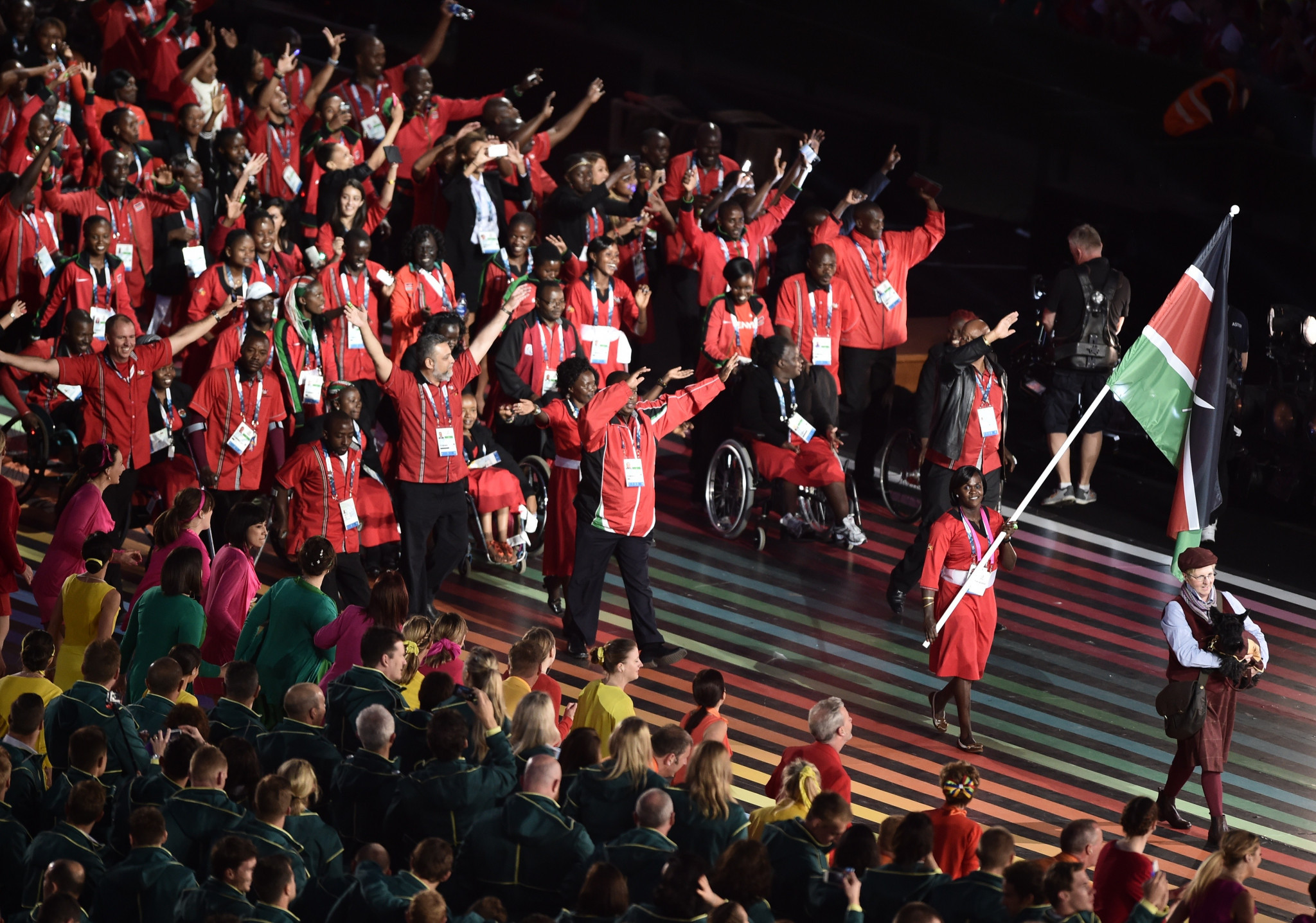 An estimated KSh380 million was spent by Kenya for the 2014 Commonwealth Games in Glasgow ©Getty Images