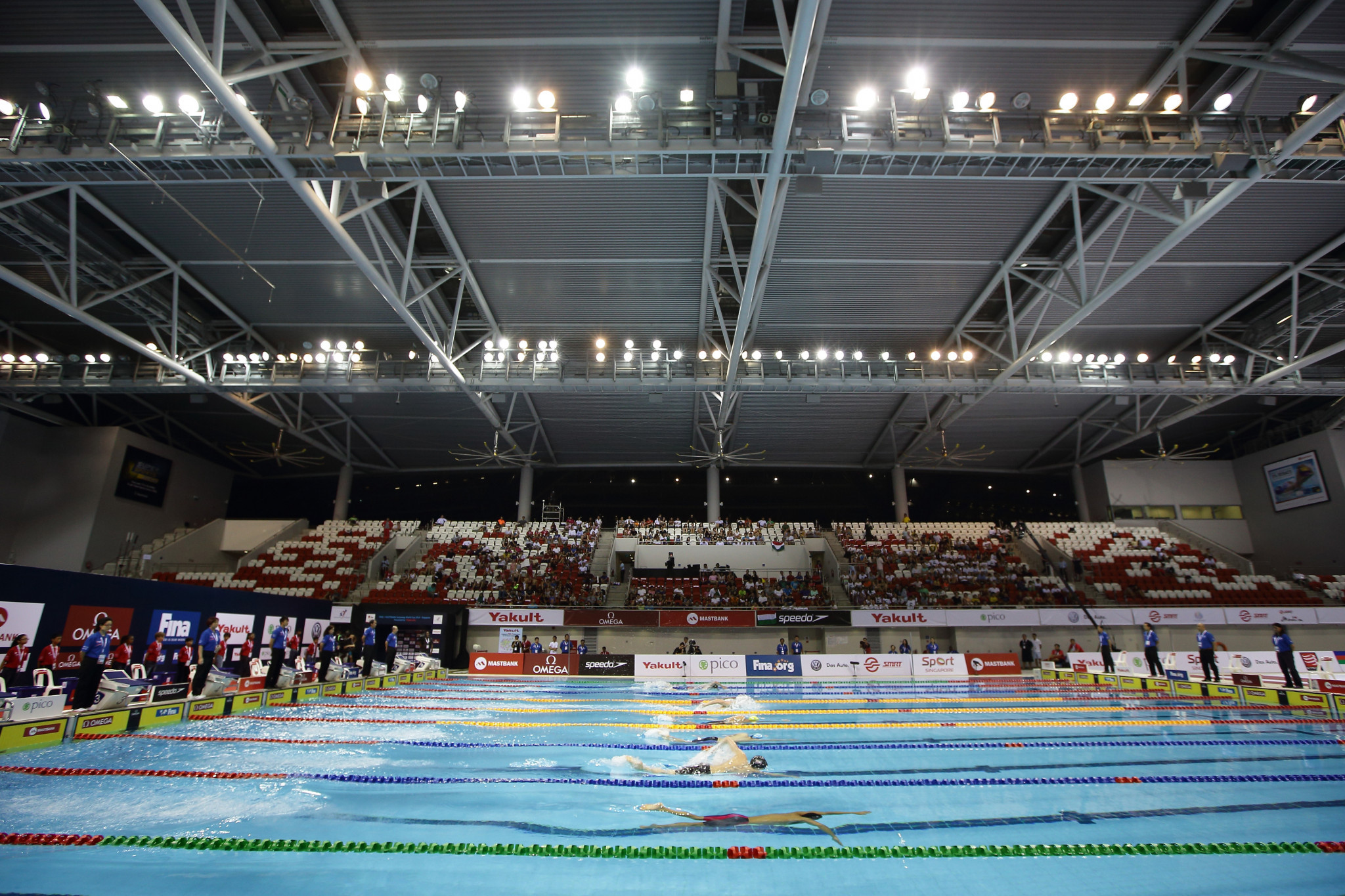 Swimmers have been warned against competing at a potential rival event ©Getty Images