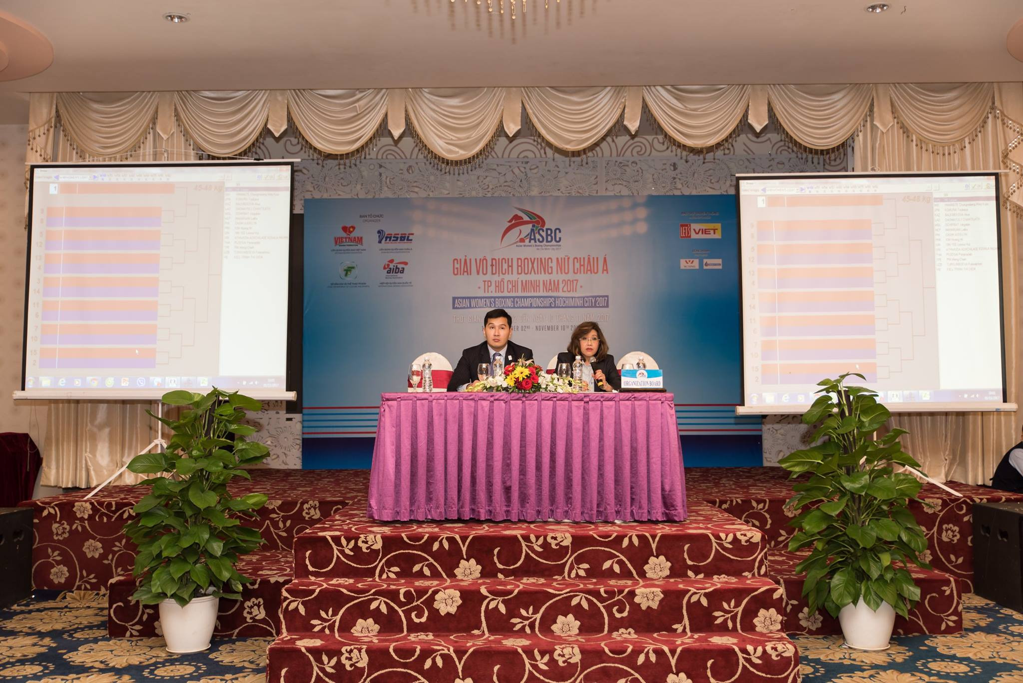Organisers have conducted the draw in Ho Chi Minh City for the Championships ©Facebook
