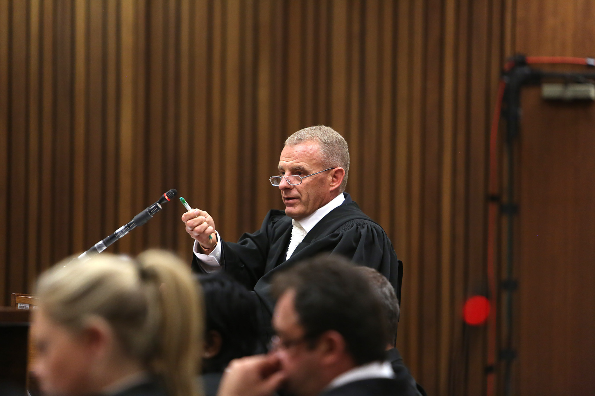 South African prosecutor Gerrie Nel has always insisted the jail term of six-time Paralympic gold medallist Oscar Pistorius should have started with 15 years at a minimum ©Getty Images