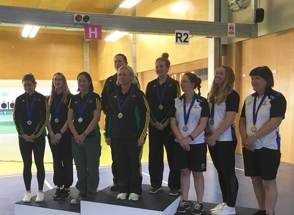 Australia also triumphed in the continental team event in Brisbane ©Shooting Australia