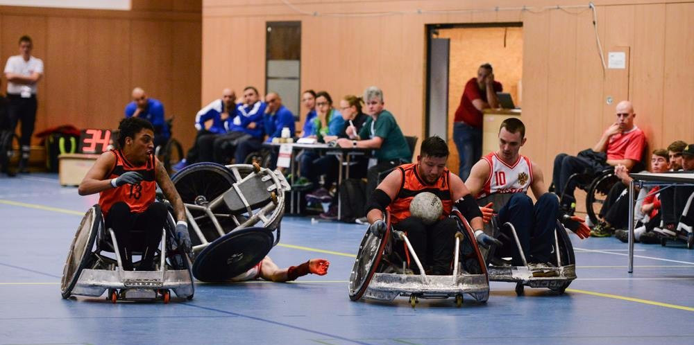 The Netherlands beat Russia 56-53 in overtime today to ensure a winning start to the IWRF European Division C Championship in Grosswallstadt in Germany ©IWRF 2017 European Div. C Championship/Facebook